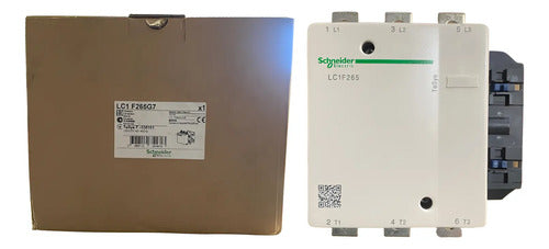 Contator 3p Tesys F 265a 120vca 50/60hz Lc1f265g7 Schneider 120 Vca