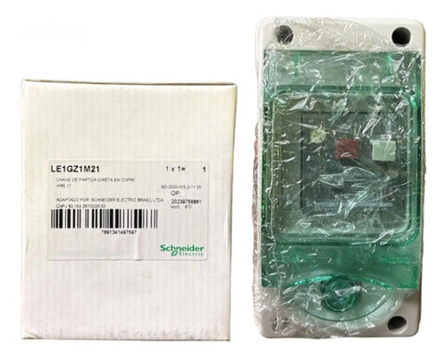 Chave De Partida Direta Em Cofre Ip65 Le1gz1m21 Schneider