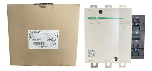 Contator Tripolar Tesys F 185a 120vca Lc1f185g7 Schneider 120 Vca