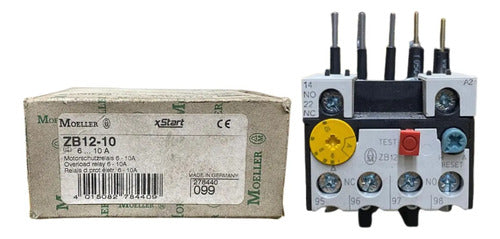 Rele Térmico Zb12-10 6-10a Moeller 0