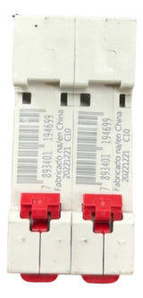 Kit Com 2: Disjuntor Bipolar Sdd62c10 10a Curva C Steck