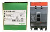 Disjuntor 60a 3p 550vca 250vcc Ezc100n Ezc100n3060 Schneider