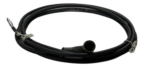 Cabo Com Conector M12 Cotovelo Fêmea 2m Xzcp1241l2 Schneider