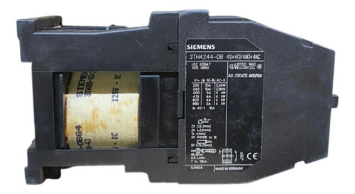 Contator Auxiliar 3th4244-0bg4 4na+4nf 125v Siemens 127v