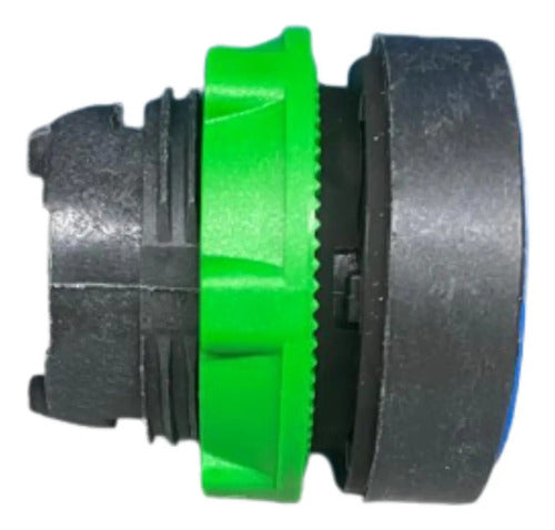 Kit Com 3: Cabeçote Para Botão 22mm Az Zb5aa6 Schneider Azul -