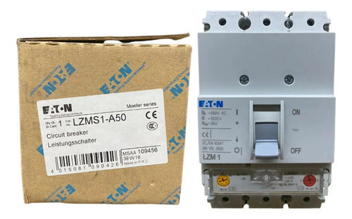 Disjuntor Tripolar Lzms1-a50 50a Eaton