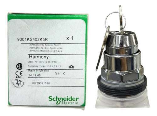 Cabeçote P/ Comutador 30mm Metálico 9001ks402k5r Schneider