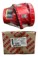 Tomada A4646 125a 3p+t 380/440v Vermelha Ip67 Steck Vermelho