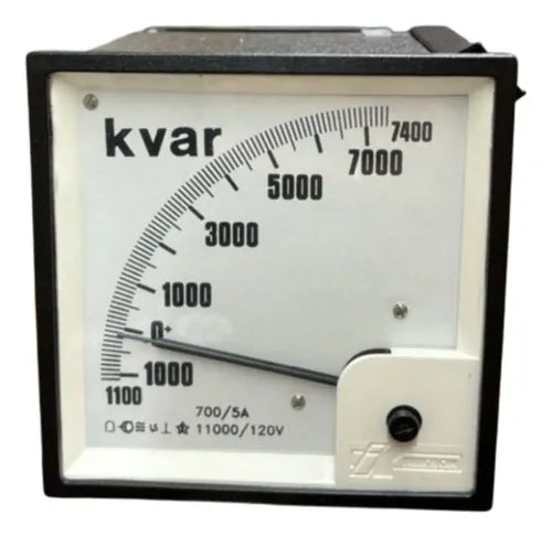 Varimetro Ev96 Esq10 -1100 A 7400kvar 700/5a 11000/120v Kron