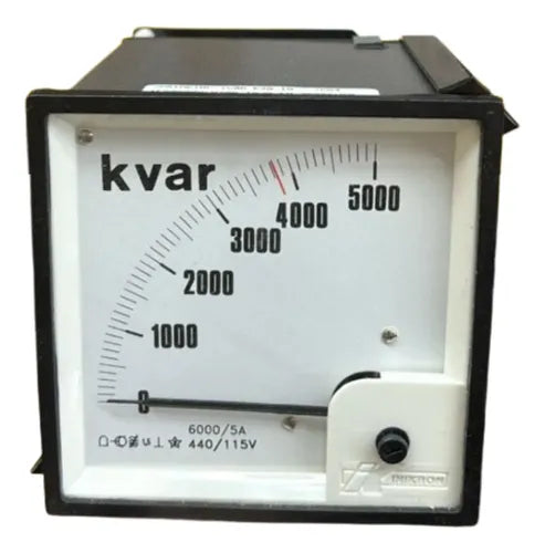 Varimetro Ev96 Esq. 19 6000/5a 440/115v Trmv 3806kvar Kron