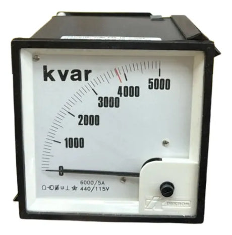Varimetro Ev96 Esq. 19 6000/5a 440/115v Trmv 3806kvar Kron