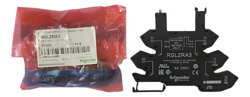 Base Para Relé Rsl Com Led 110vca/cc Rslzra3 Schneider 110v