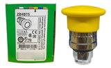 Cabecote Para Botao 22mm Metalico Soco E Zb4bt5 Schneider Amarelo -