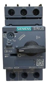 Disjuntor Motor 3rv2011-1ga10 4,5-6,3a Siemens  - 50/60hz