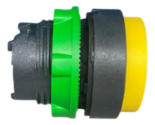 Kit Com 3: Cabeçote Para Botão 22mm Amarelo Zb5al5 Schneider Amarelo -