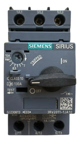 Disjuntor Motor 3rv2011-1ja10 7,0-10,0a Siemens - 50/60hz