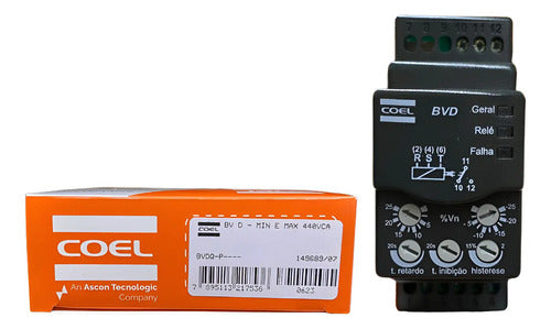Rele De Tensao Bvdq 440vca (bvdq-p) Coel 440vca