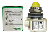Sinaleiro 30mm Metálico Amarelo P/ Ba9s 9001kp40y9 Schneider Amarelo 6v