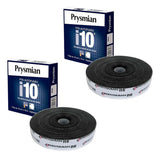 Kit Com 2: Fita Isolante I10 Alta Tensão Autofusão Prysmian Preto Lisa
