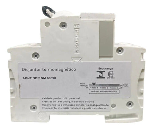 Disjuntor Acti9 Ic60n 2p 32a Curva C A9f74232 Schneider