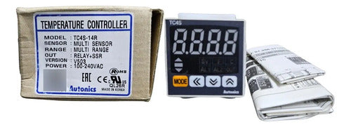 Controlador De Temperatura Tc4s-14r Autonics 100-240 Vca