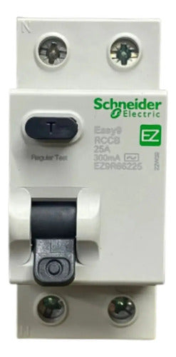 Interruptor Diferencial Idr 25a Tipo Ac Ez9r66225 Schneider