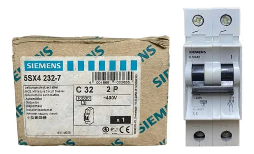 Disjuntor 2p 5sx4232-7 C32 Siemens