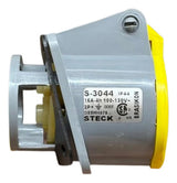 Kit Com 2: Tomada 2p+t 16a 100/130v 4h Amarelo S3044 Steck Amarelo