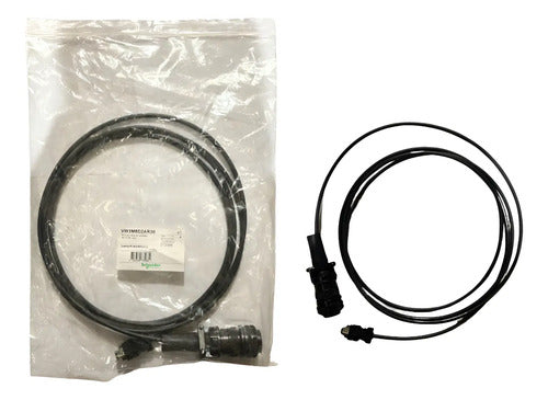 Cabo Encoder 3m Bch2 Conector Militar Vw3m8d2ar30 Schneider Preto