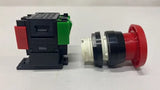 Botão 2a-702.11r 22mm 1naf Vermelho Eaton
