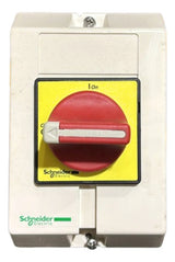 Interruptor Seccionador Vario Cofre Ip65 Vcf02ge Schneider 10 A 690v Vermelho/ Amarelo