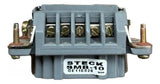 Kit C/ 2 Peças: Miolo Femea 10p Smb-10 Steck Cinza