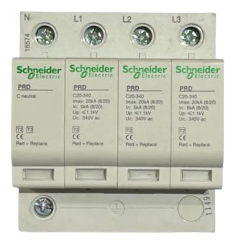 Protetor De Surto Prd20 20ka 3p+n 16574 Schneider