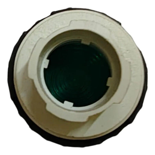 Kit Com 2: Botões Sinaleiros V301/15 30 Mm Verde Schmersal Verde Não Se Aplica