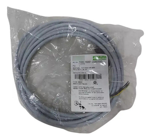 Conector Plug A 18mm 7000-18061-2260500 Murr Novo!