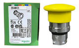 Cabeçote Para Botão Ø22mm Metálico Amarelo Zb4bc5 Schneider Amarelo 0