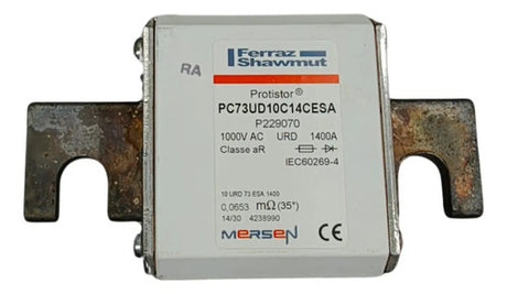 Fusivel Protistor 1400a 1000vca Pc73ud10c14cesa Mersen 1000v