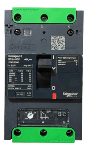 Disjuntor Tripolar Nsxm 36ka Tm16d 16a Lv426300 Schneider