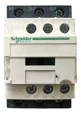 Contator Tesys 3p 12a Ac-3 110vcc 1na+1nf Lc1d12fd Schneider 110vcc