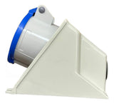 Kit Com 2: Tomada N3206 32a 2p+t 200/250v 6h Azul Steck Azul