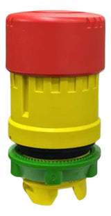 Cabeçote P/ Botão De Emergência Vermelho Zb5as834 Schneider Vermelho -