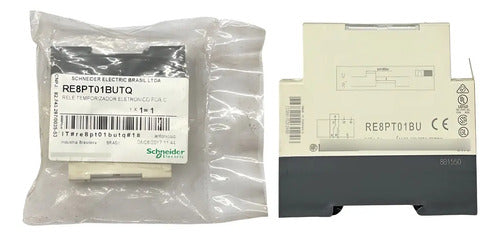 Rele Temporizador Re8pt01butq 0,1-3s 24-240vca Schneider 24/240vca