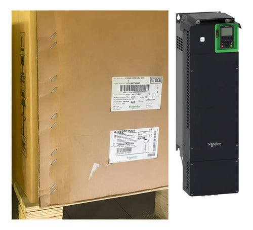 Inversor Frequência 75kw / 100cv 380v Atv630d75n4 Schneider 380-480v