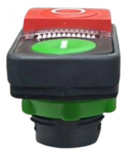 Cabecote Para Botão Duplo 22mm Vd/vm Zb5aw7l3741 Schneider Verde/vermelho