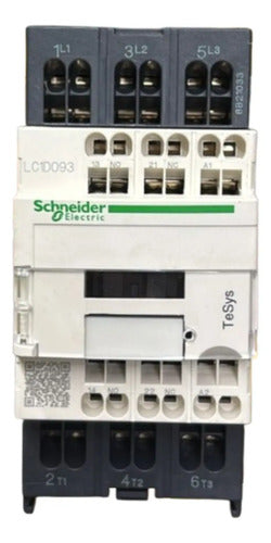 Contator Tripolar 9a 110vca 1na+1nf Ac-3 Lc1d093f7 Schneider 110vca