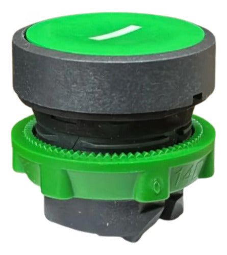 Kit Com 2: Cabeçote Para Botão 22mm Verde Zb5aa331 Schneider Verde -