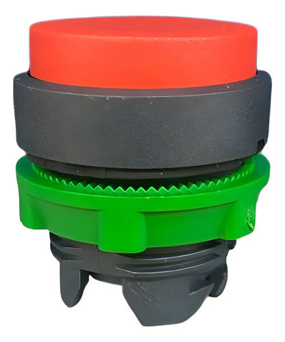 Kit Com 3: Cabeçote Para Botão 22mm Vm Zb5al4 Schneider Vermelho -