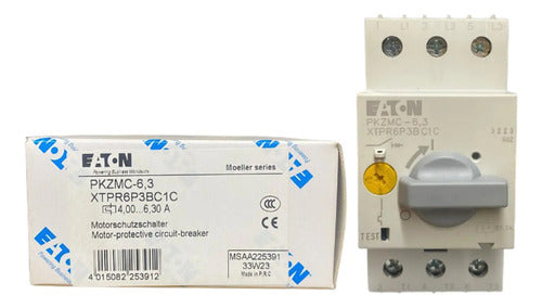 Disjuntor Motor Pkzmc-6,3 4 A 6,3a 65ka Eaton