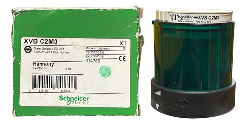 Módulo Luminoso P/ Xvb Contínuo Led Verde Xvbc2m3 Schneider 220v