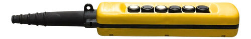 Botoeira Pendente Plastica 6 Botoes Am Xaca681 Schneider Amarelo